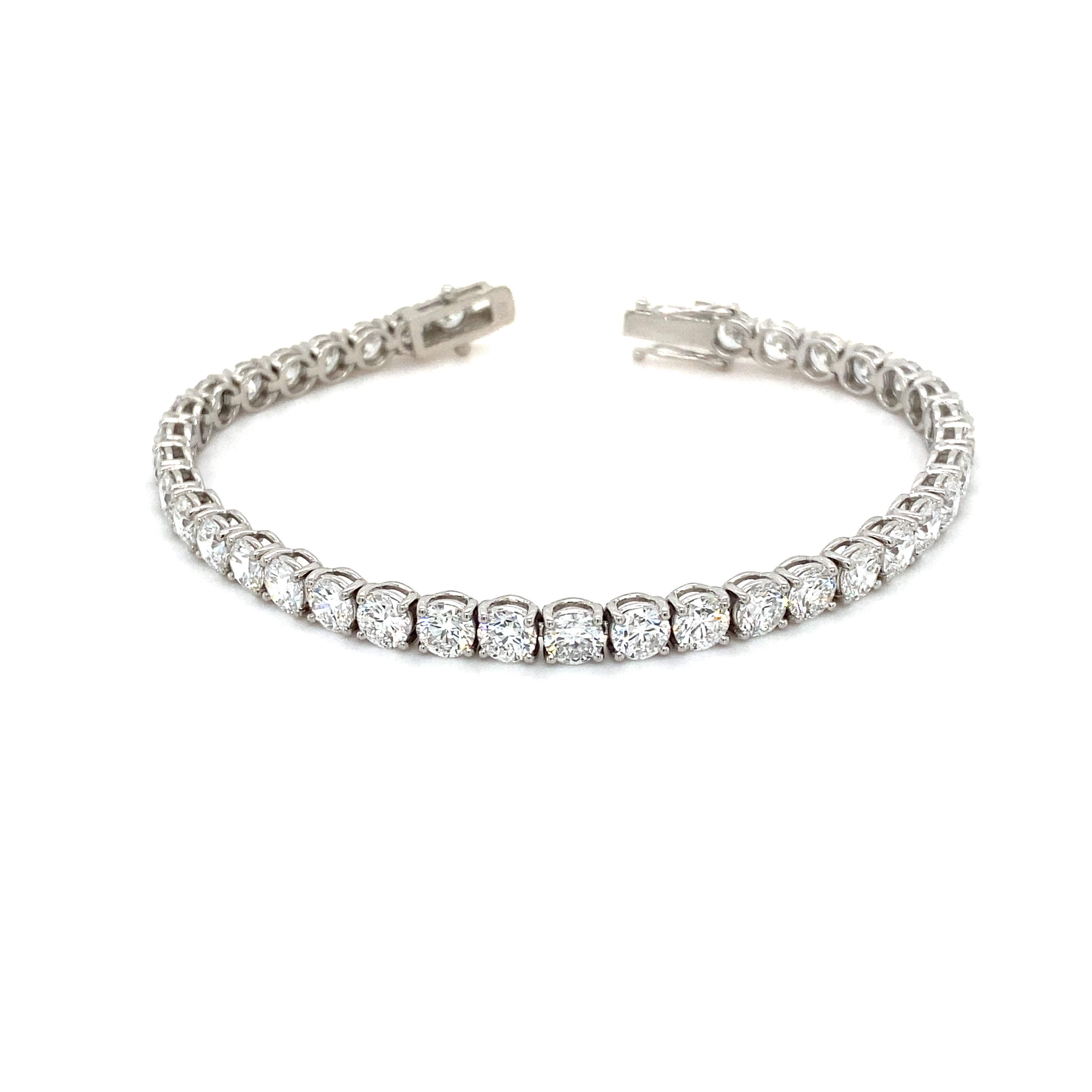 8.84 carat Lab Grown Diamond Tennis Bracelet